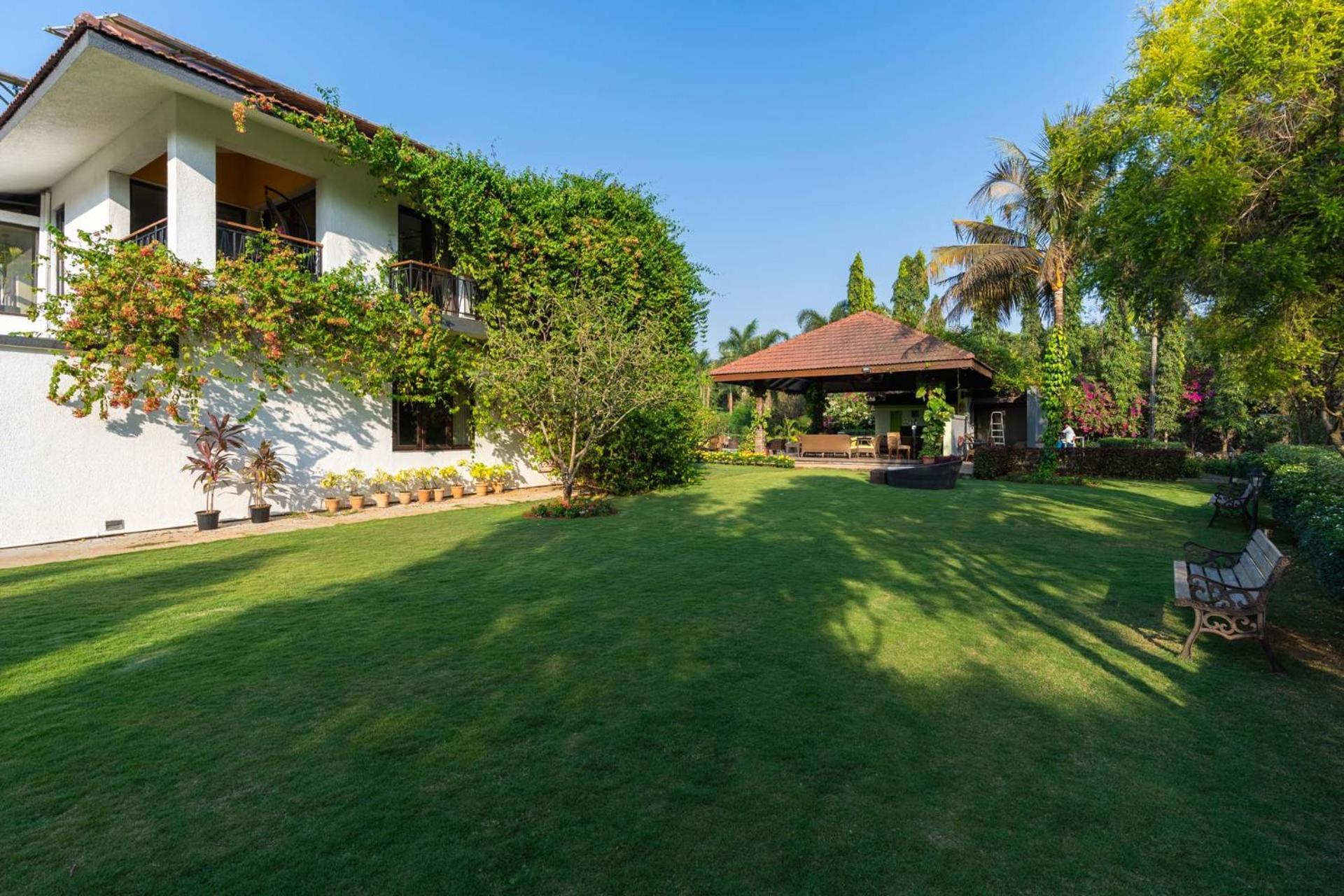 Stayvista At Moksh Villa - Bbq & Jacuzzi Alibag Exterior foto